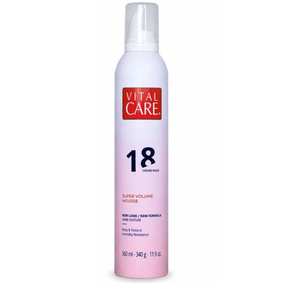 Hair Mousse Vital Care Super Volume 18 Horas 360ml