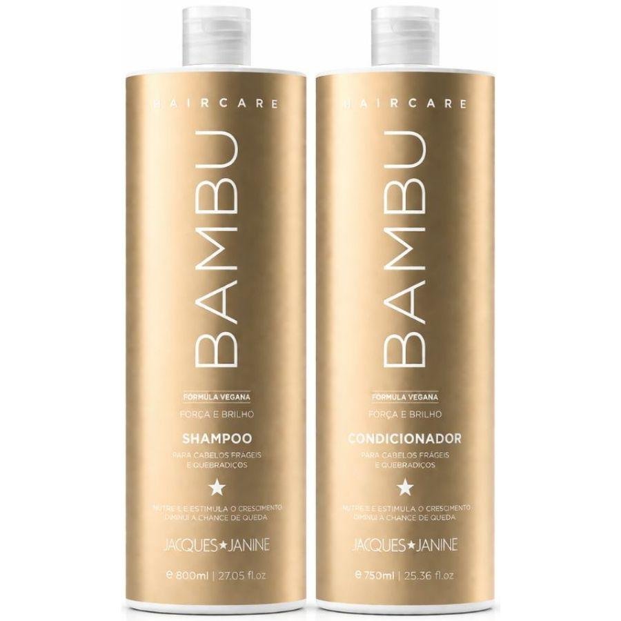 Kit Hair Care Bambu ( Shampoo 800ml + Condicionador 750ml ) - Jacques Janine