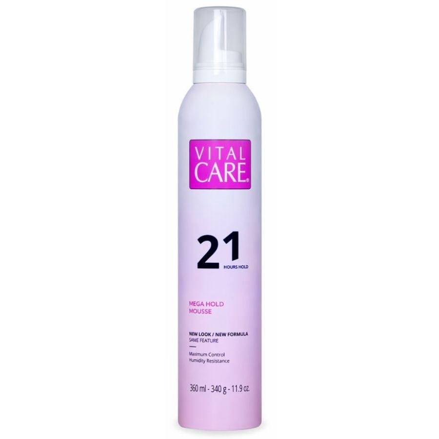 Hair Mousse Vital Care Mega Hold 21 Horas 360ml