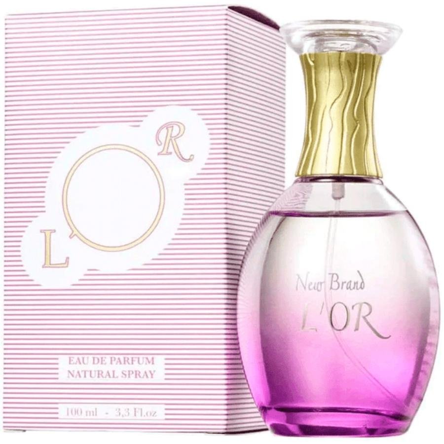 Perfume New Brand L'or for Women Eau de Parfum 100ml
