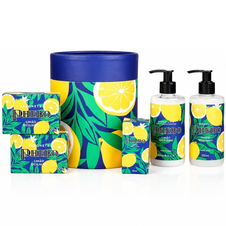 Kit Presente Phebo Limão Siciliano ( 5 Itens )