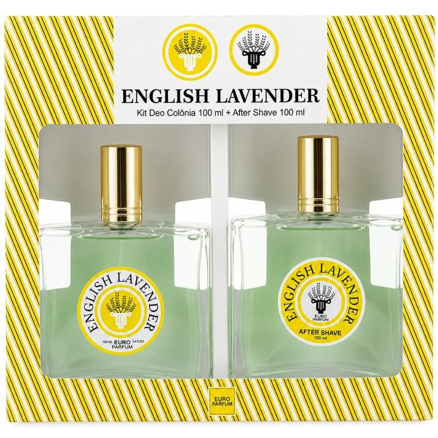 Kit English Lavender Euro Parfum ( Perfume 100ml + After Shave 100ml )