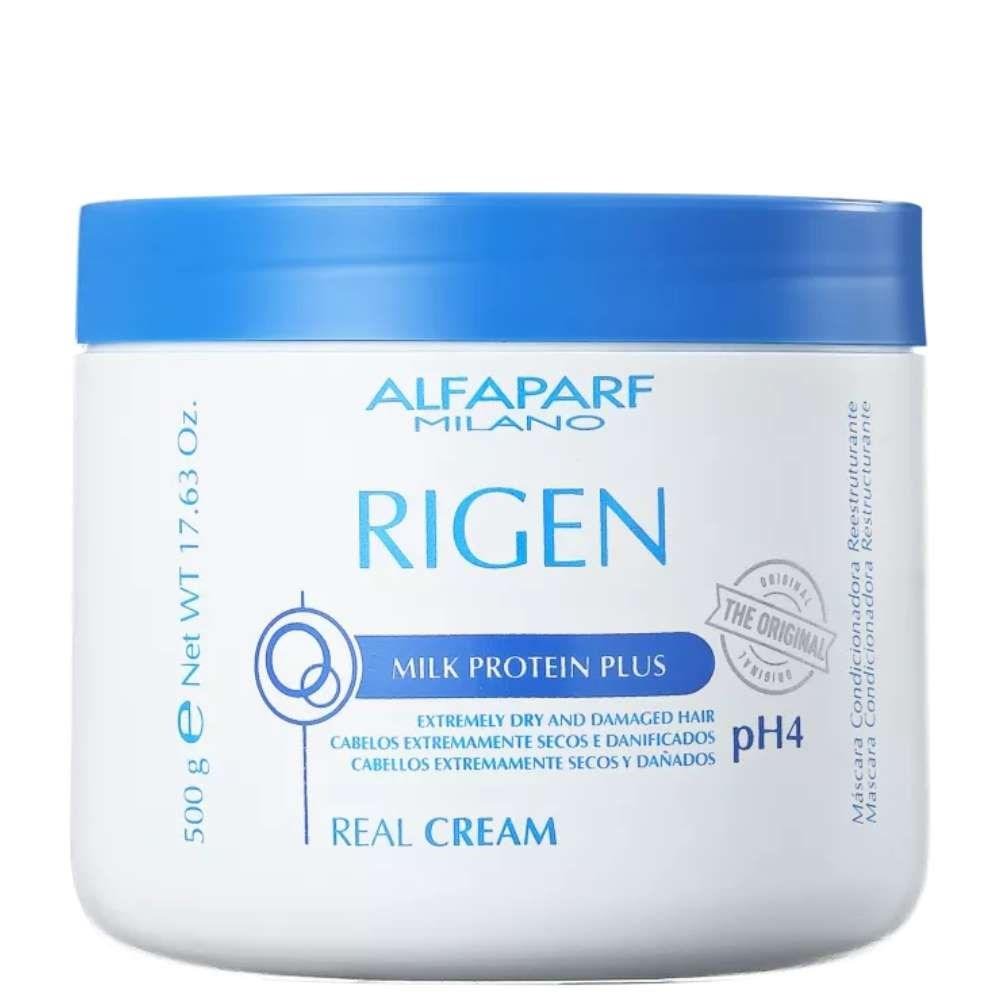 Alfaparf Rigen Milk Protein Plus Real Cream Ph 4  Máscara 500g 500g 1