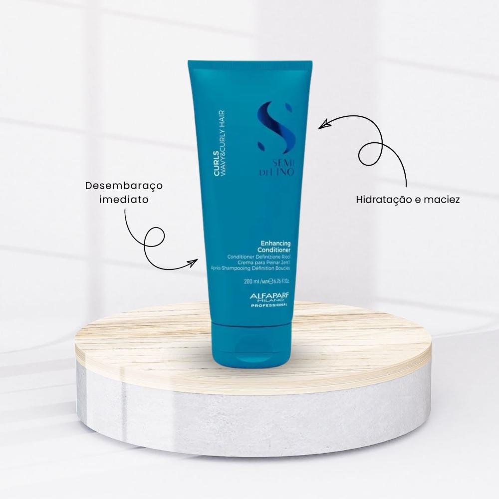 Condicionador Alfaparf Semi di Lino Curls Enhancing 200 ml 200ml 7