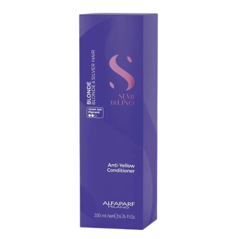 Condicionador Alfaparf Semi Di Lino Blonde Anti-Yellow 200 ml 200ml 2