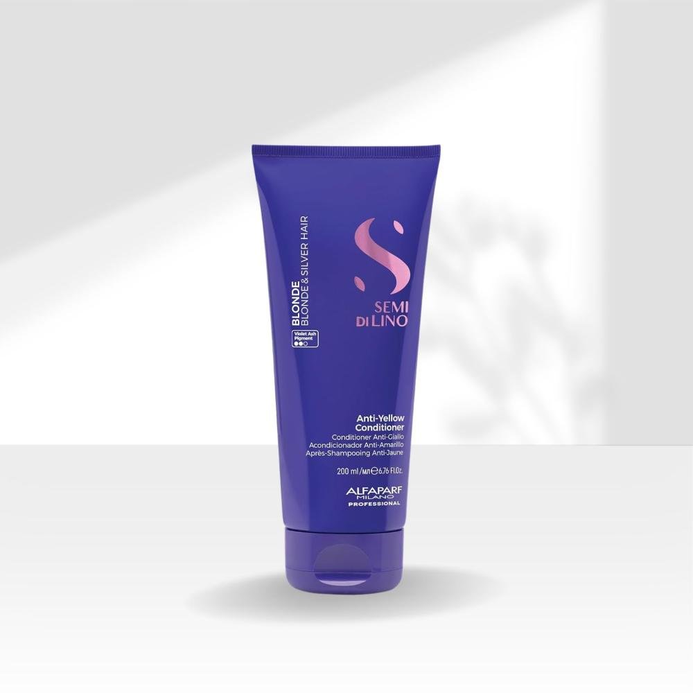 Condicionador Alfaparf Semi Di Lino Blonde Anti-Yellow 200 ml 200ml 6