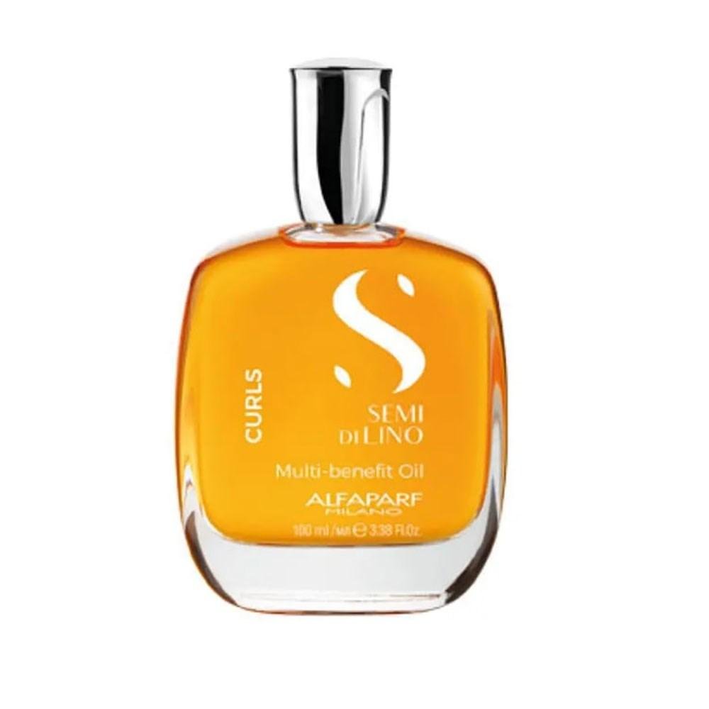 Oleo Alfaparf Semi di Lino Curls Multi-Benefít Oil 100 ml 100ml 2