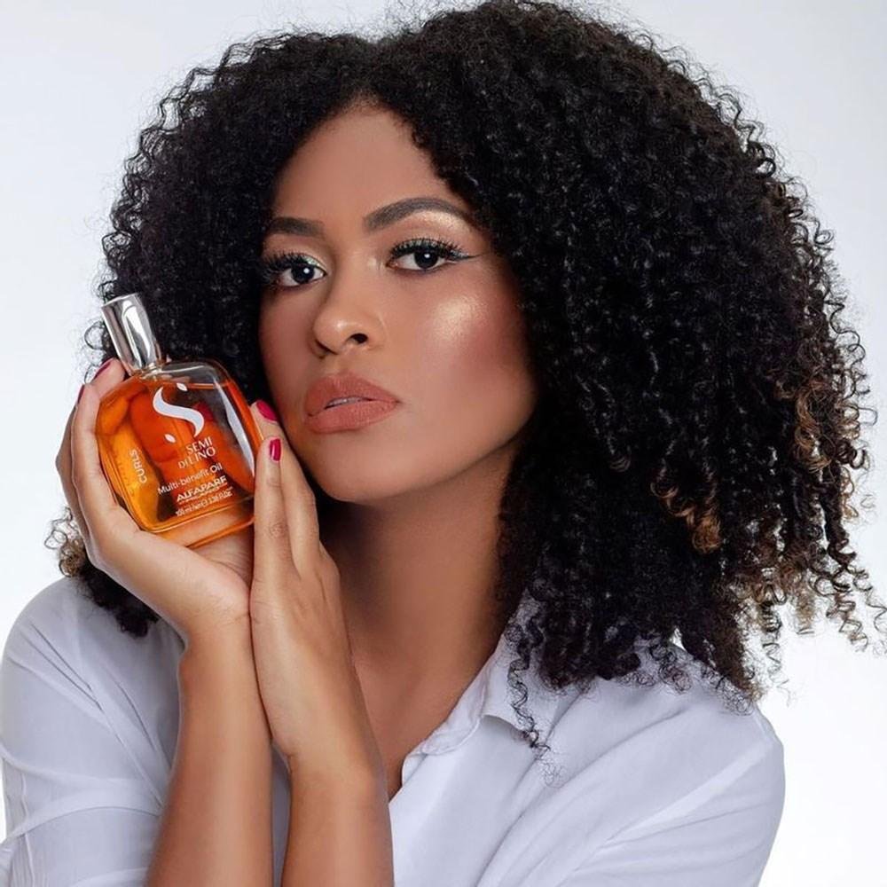 Oleo Alfaparf Semi di Lino Curls Multi-Benefít Oil 100 ml 100ml 3