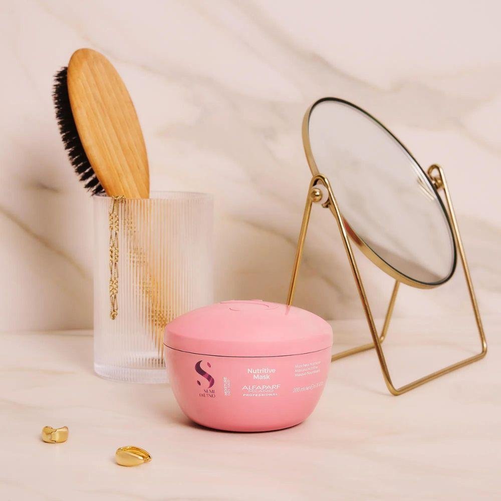 Alfaparf Semi Di Lino Moisture Nutritive - Máscara Capilar 200ml 200ml 2