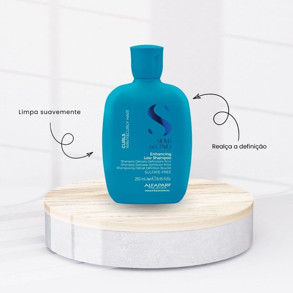 Shampoo Alfaparf Semi di Lino Curls Enhancing Low 250 ml 250ml 4