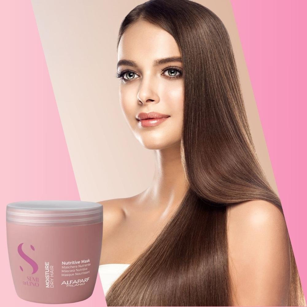 Alfaparf Semi Di Lino Moisture Nutritive - Máscara Capilar 500ml 500ml 4