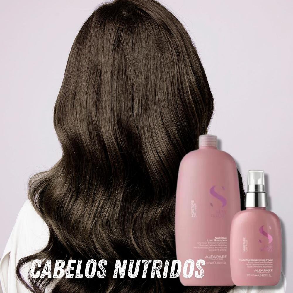 Alfaparf Semi di Lino Moisture Nutritive Kit Shampoo 1L + Leave-in 125ml ÚNICO 4