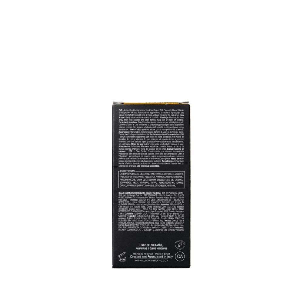 Oleo Alfaparf Semi Di Lino Cristalli Liquidi Oleo Reparador de Pontas 15 ml 15ml 3