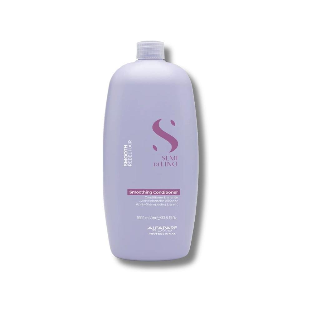 Condicionador Alfaparf Semi Di Lino Smoothing Rebel Hair 1 Litro 1L 6