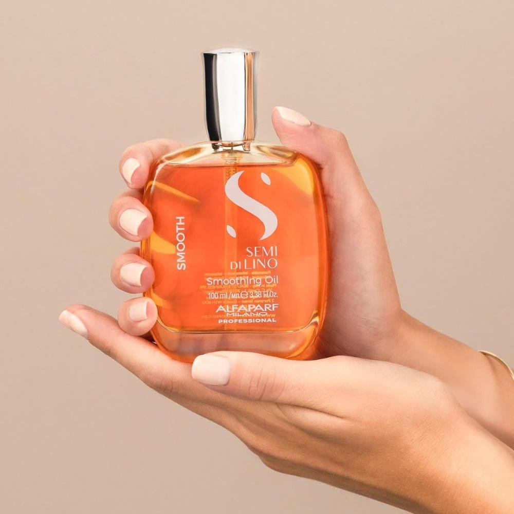 Alfaparf Semi Di Lino Smooth Oil Capilar 100 ml 100ml 4