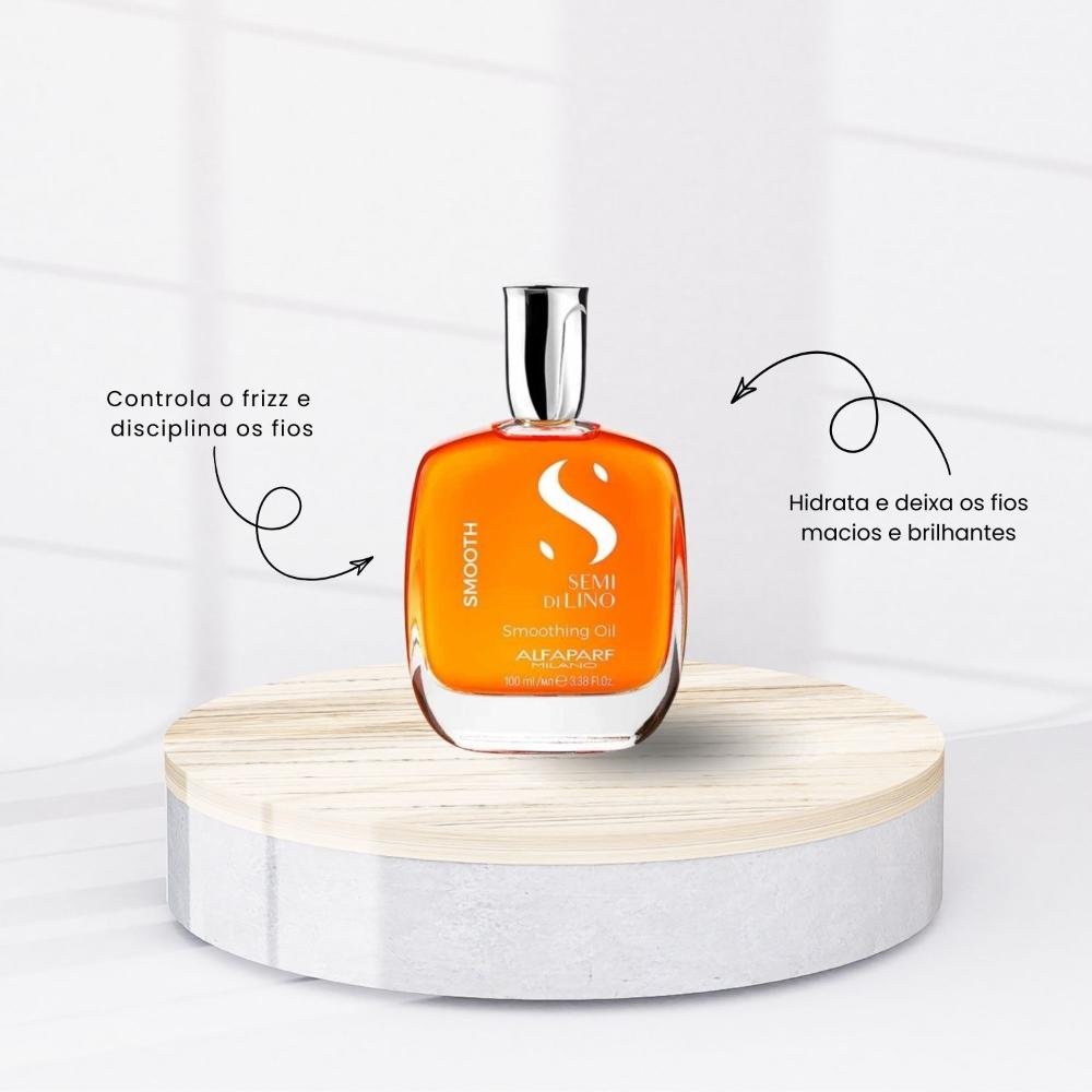 Alfaparf Semi Di Lino Smooth Oil Capilar 100 ml 100ml 7