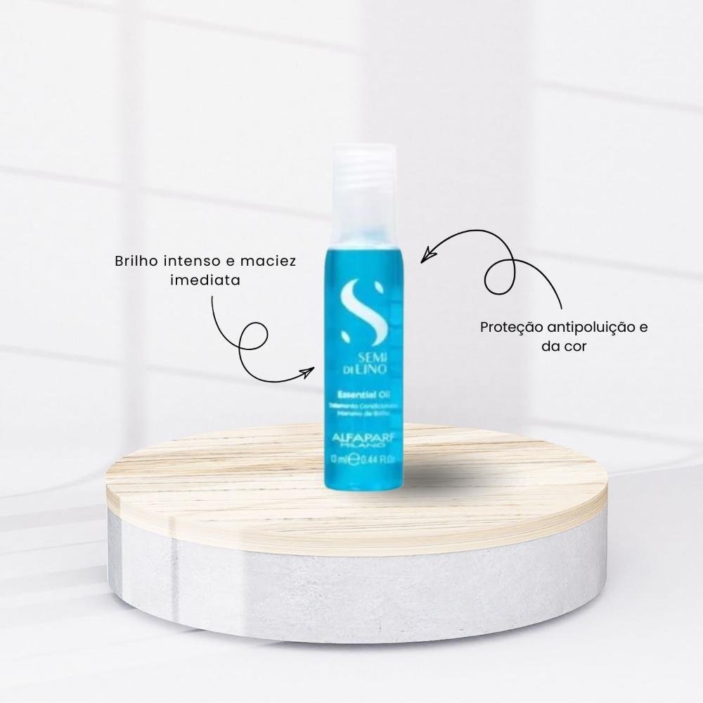 Ampola Alfaparf Semi Di Lino Sublime Essential Oil Capilar 13 ml 13ml 11