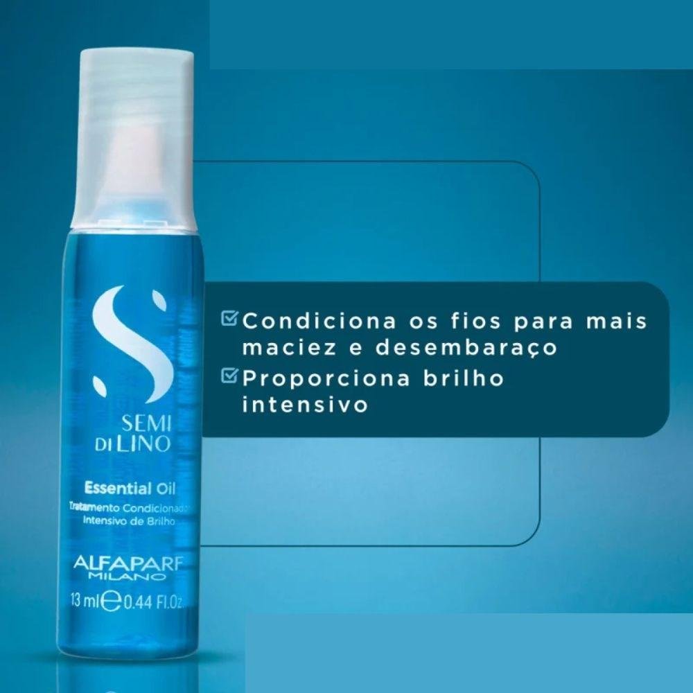 Ampola Alfaparf Semi Di Lino Sublime Essential Oil Capilar 13 ml 13ml 10