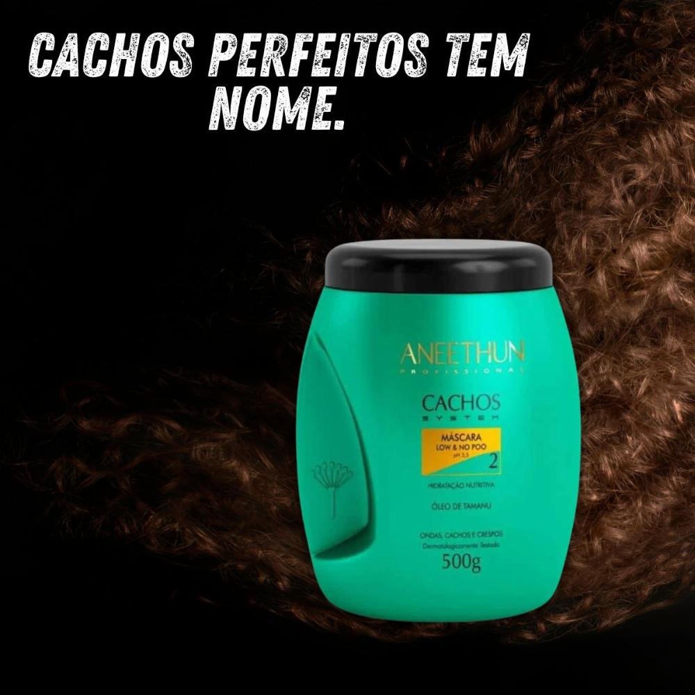 Aneethun Cachos Máscara Low & No Poo 500g 500g 4