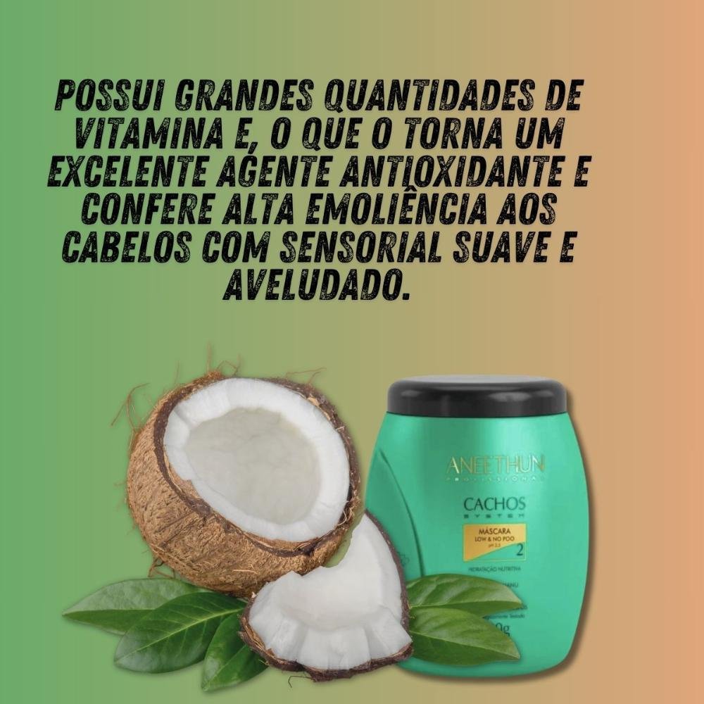 Aneethun Cachos Máscara Low & No Poo 500g 500g 5