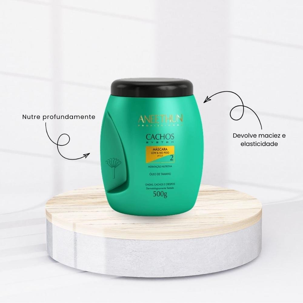 Aneethun Cachos Máscara Low & No Poo 500g 500g 7