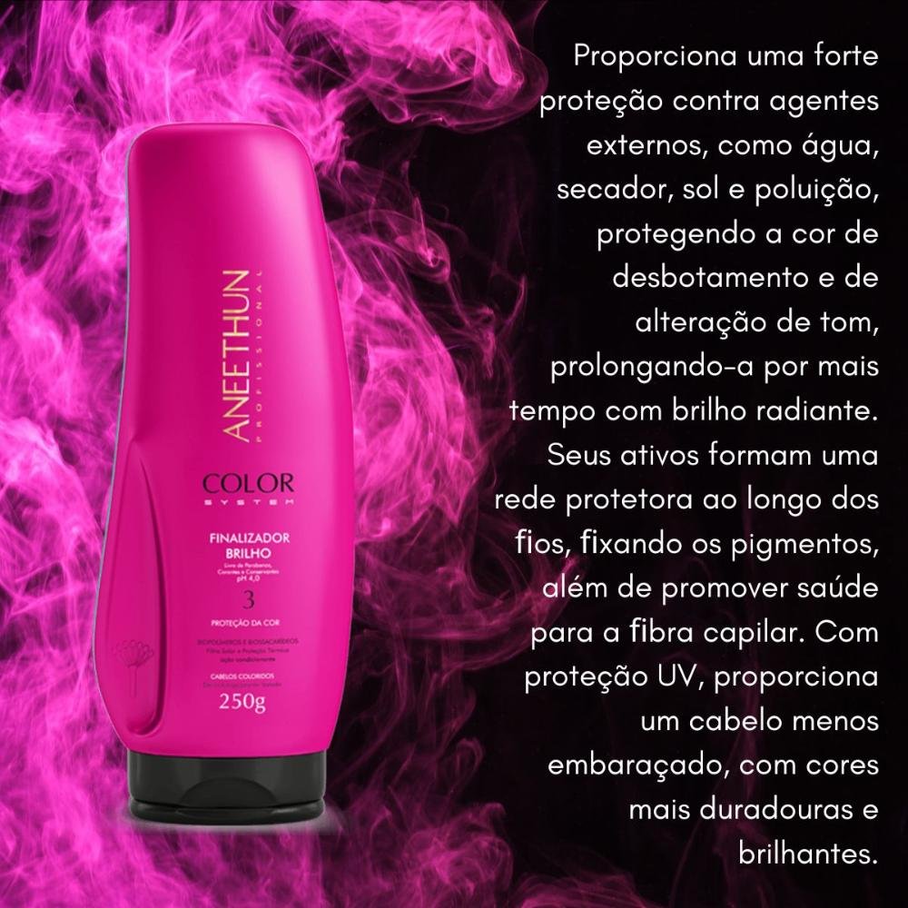 Leave-in Aneethun Color Finalizador Brilho 250 g 250g 4