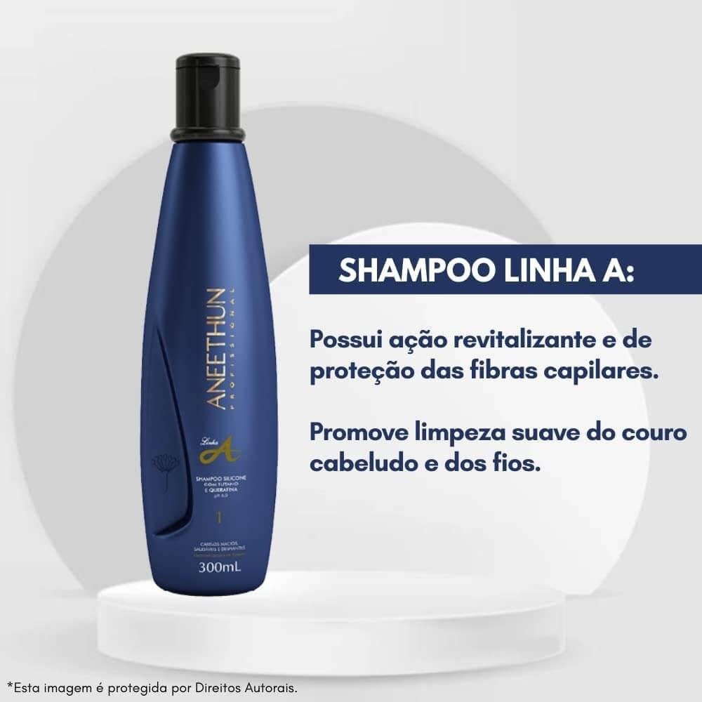 Shampoo Aneethun Linha A 300 ml 300ml 2