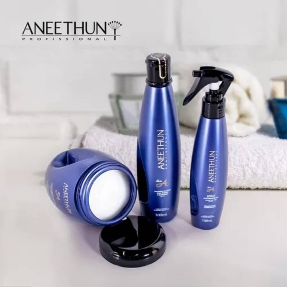 Shampoo Aneethun Linha A 300 ml 300ml 3