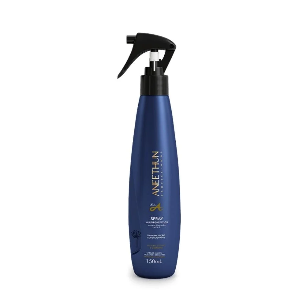 Kit Aneethun Linha A Shampoo 300 ml + Spray 150 ml ÚNICO 3