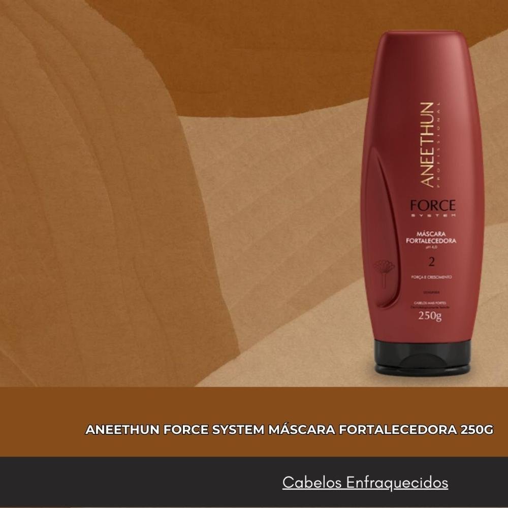 Máscara Aneethun Force Fortalecedora 250 g 250g 4