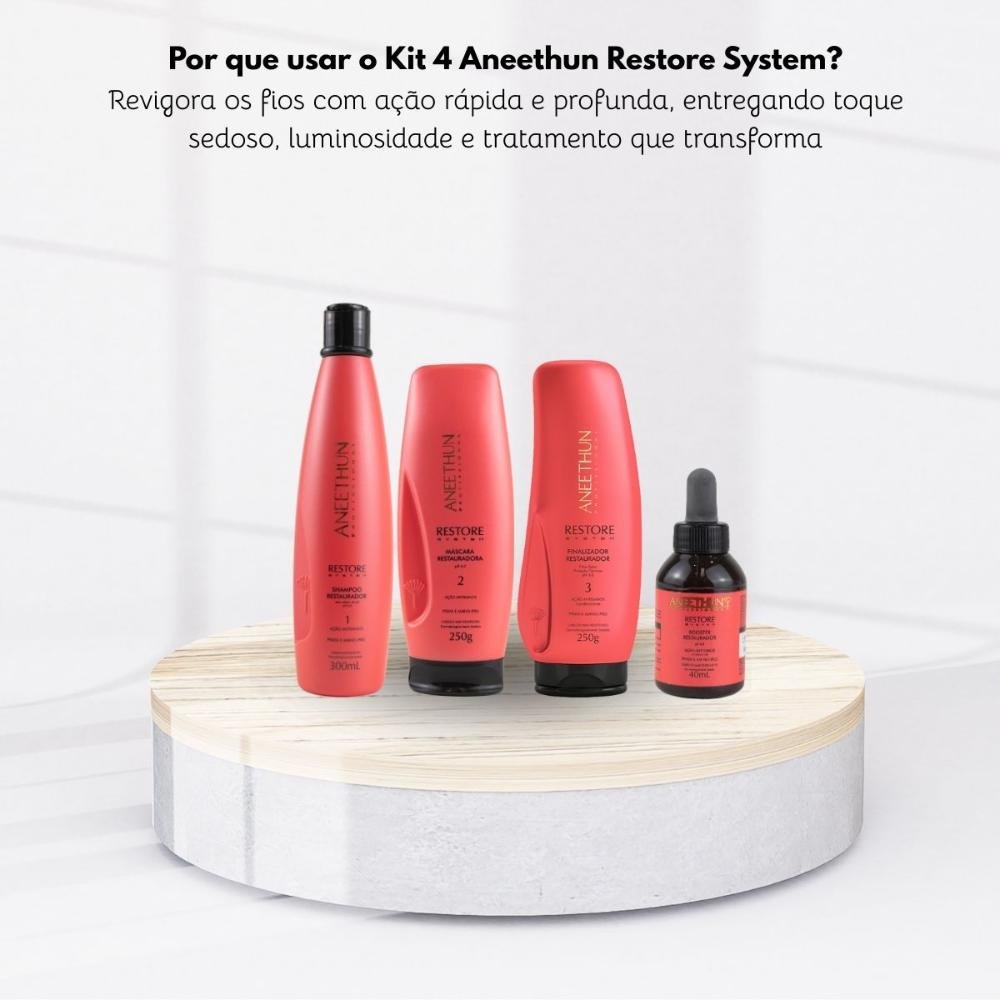 Kit Aneethun Restore Completo ÚNICO 13