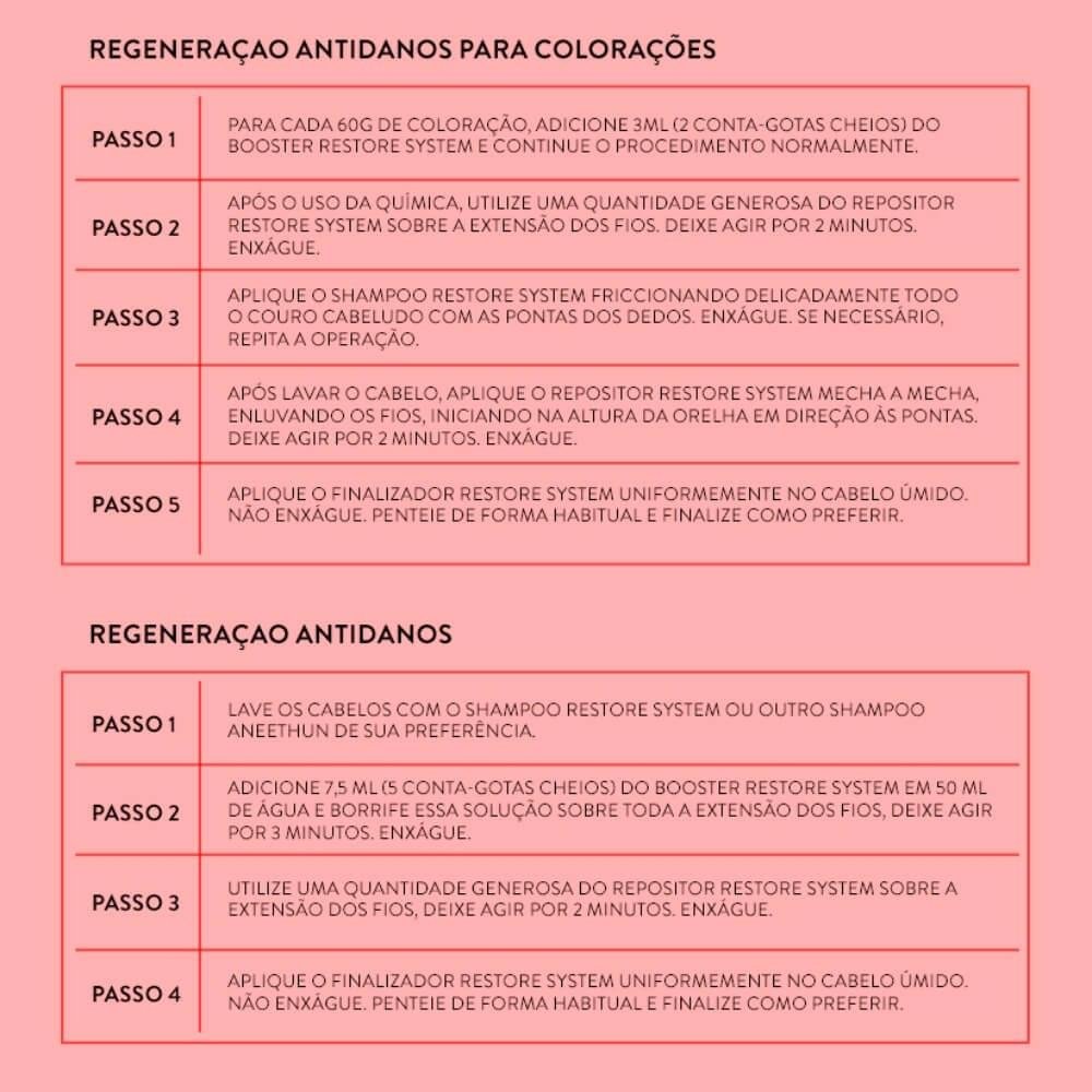 Kit Aneethun Restore Completo ÚNICO 3