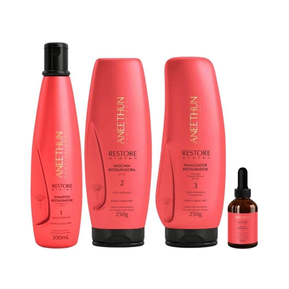 Kit Aneethun Restore Completo ÚNICO 6