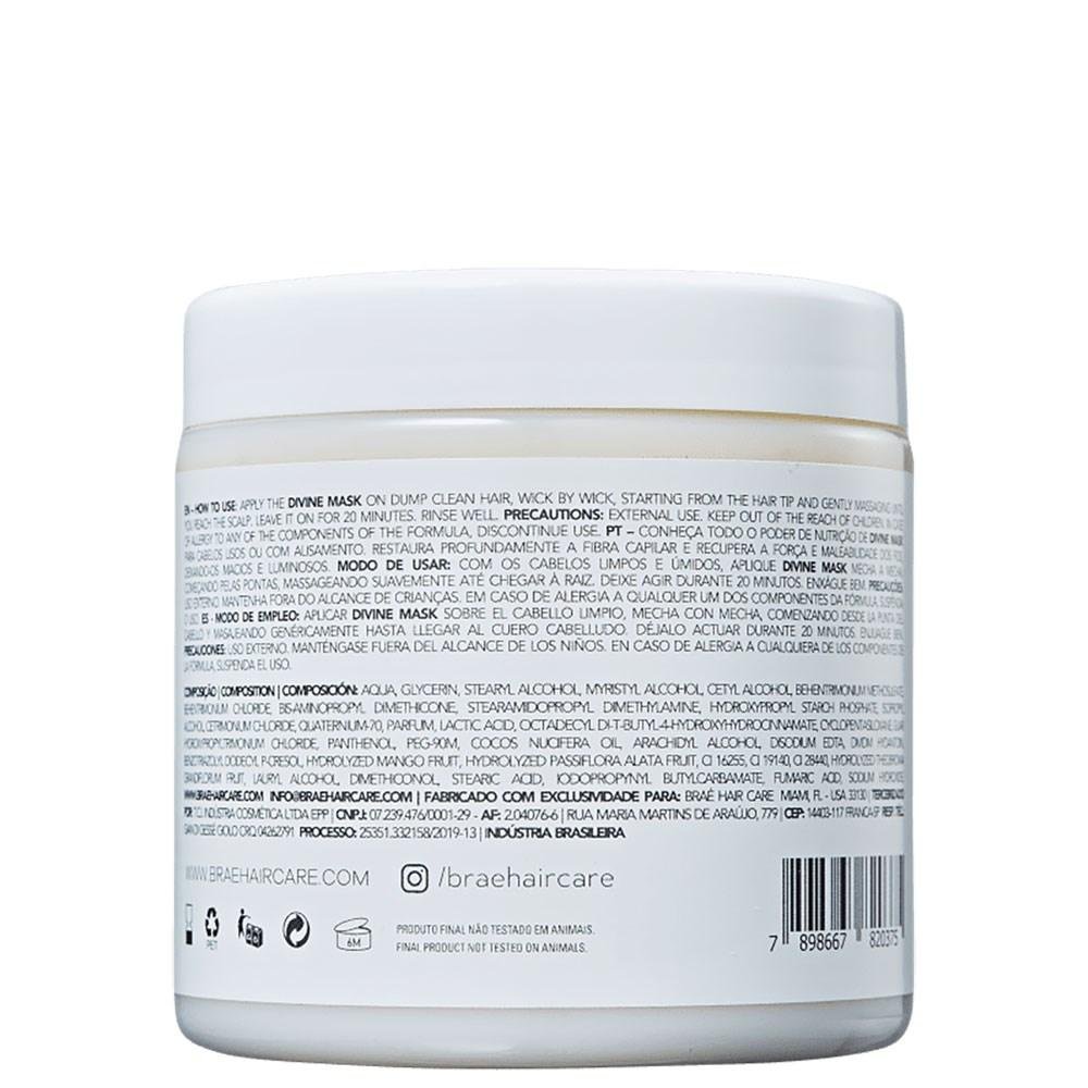 Máscara Braé Divine 500 g 500g 2