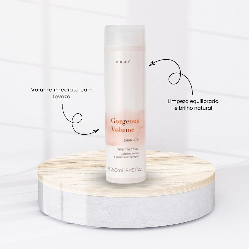 Shampoo Braé Gorgeous Volume 250 ml 250ml 4