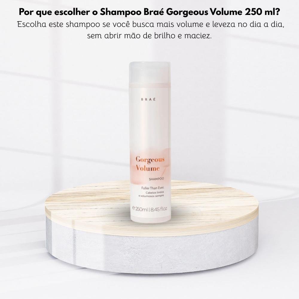 Shampoo Braé Gorgeous Volume 250 ml 250ml 7