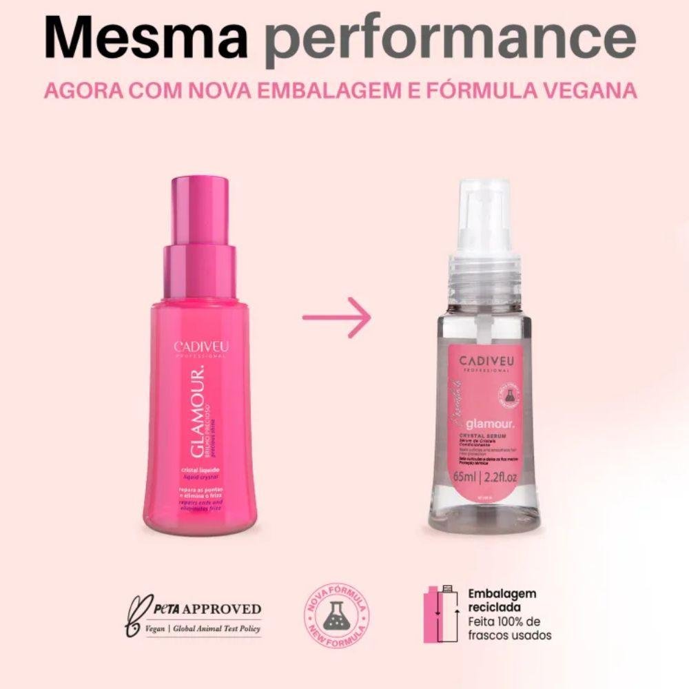 Cadiveu Glamour Sérum Cristal Líquido 65ml 65ml 3
