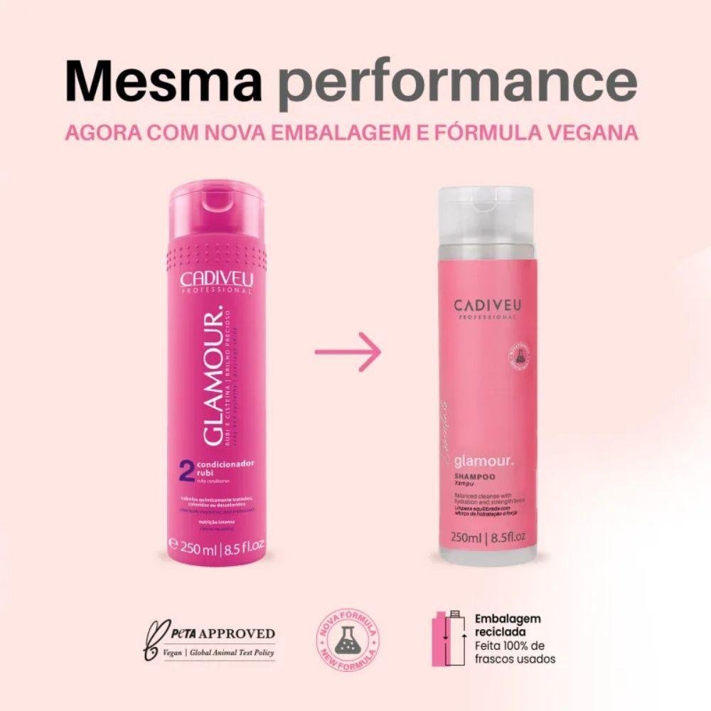 Cadiveu Glamour Condicionador 250ml 250ml 3
