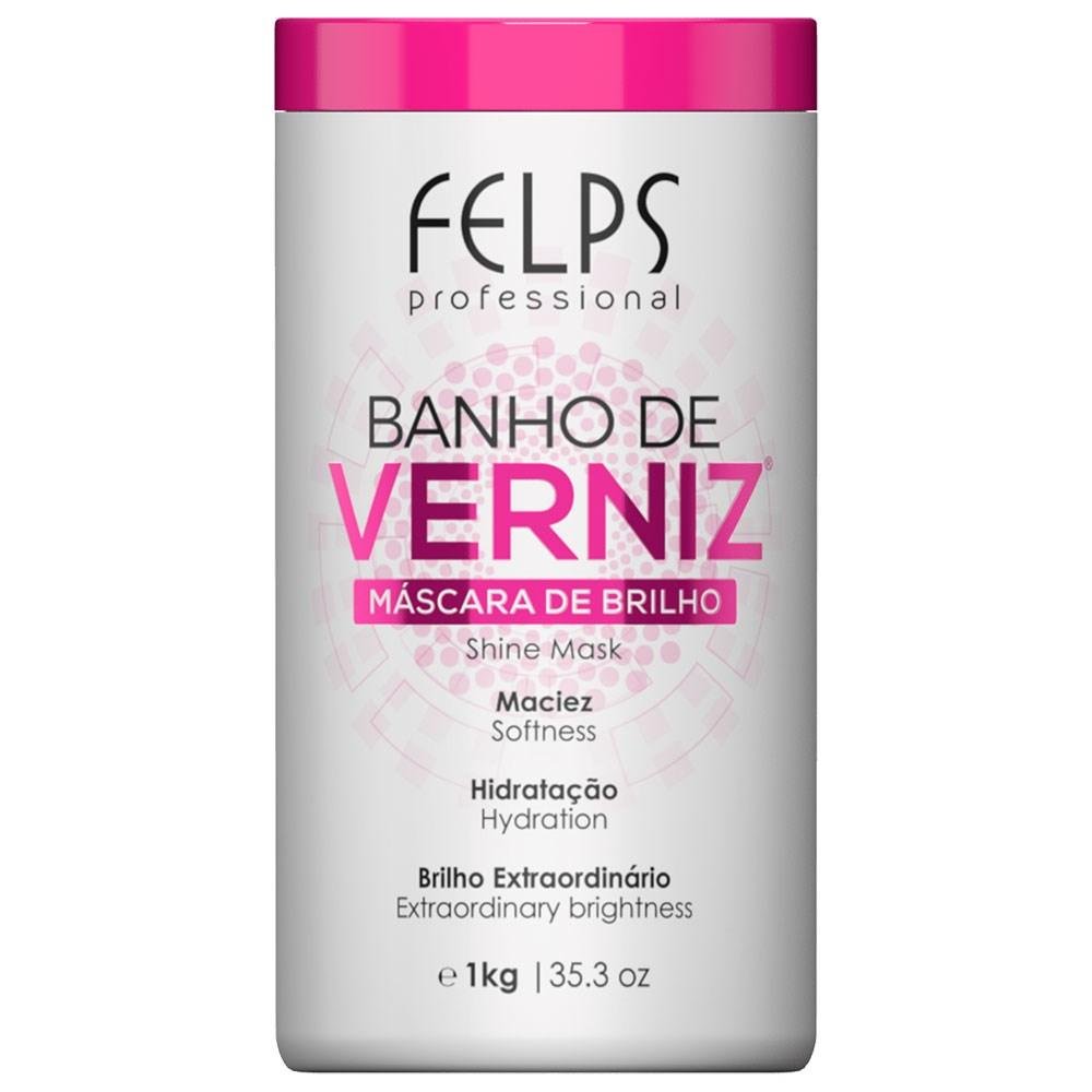 Felps Professional Banho de Verniz Máscara 1000g 1kg 4