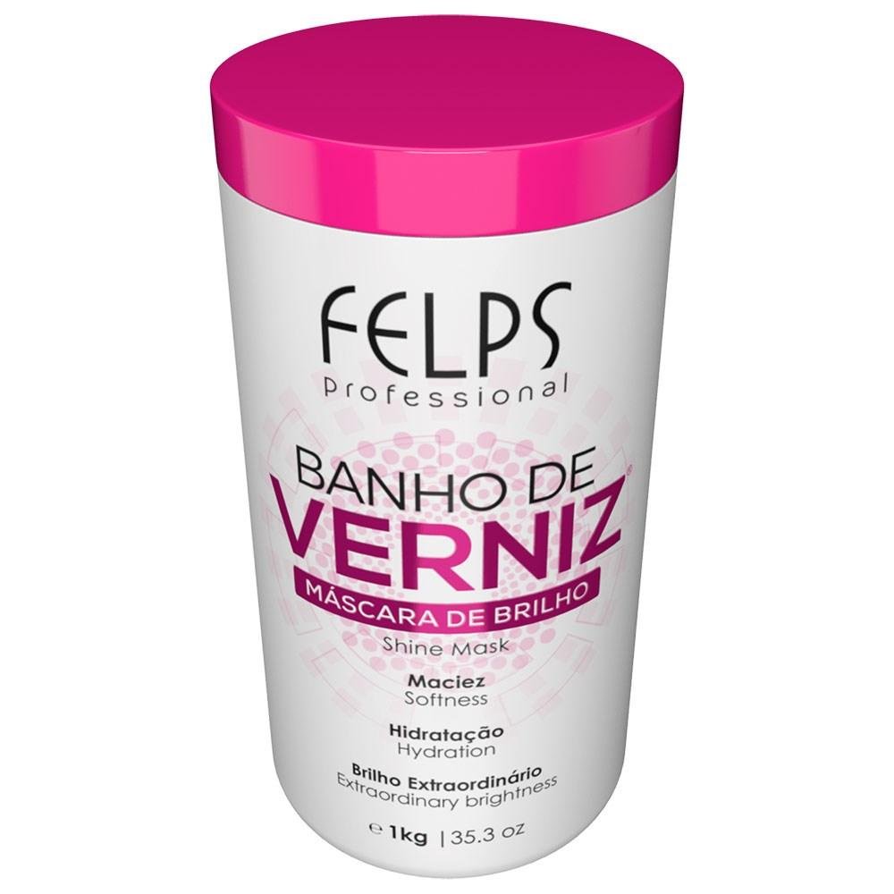 Felps Professional Banho de Verniz Máscara 1000g 1kg 5