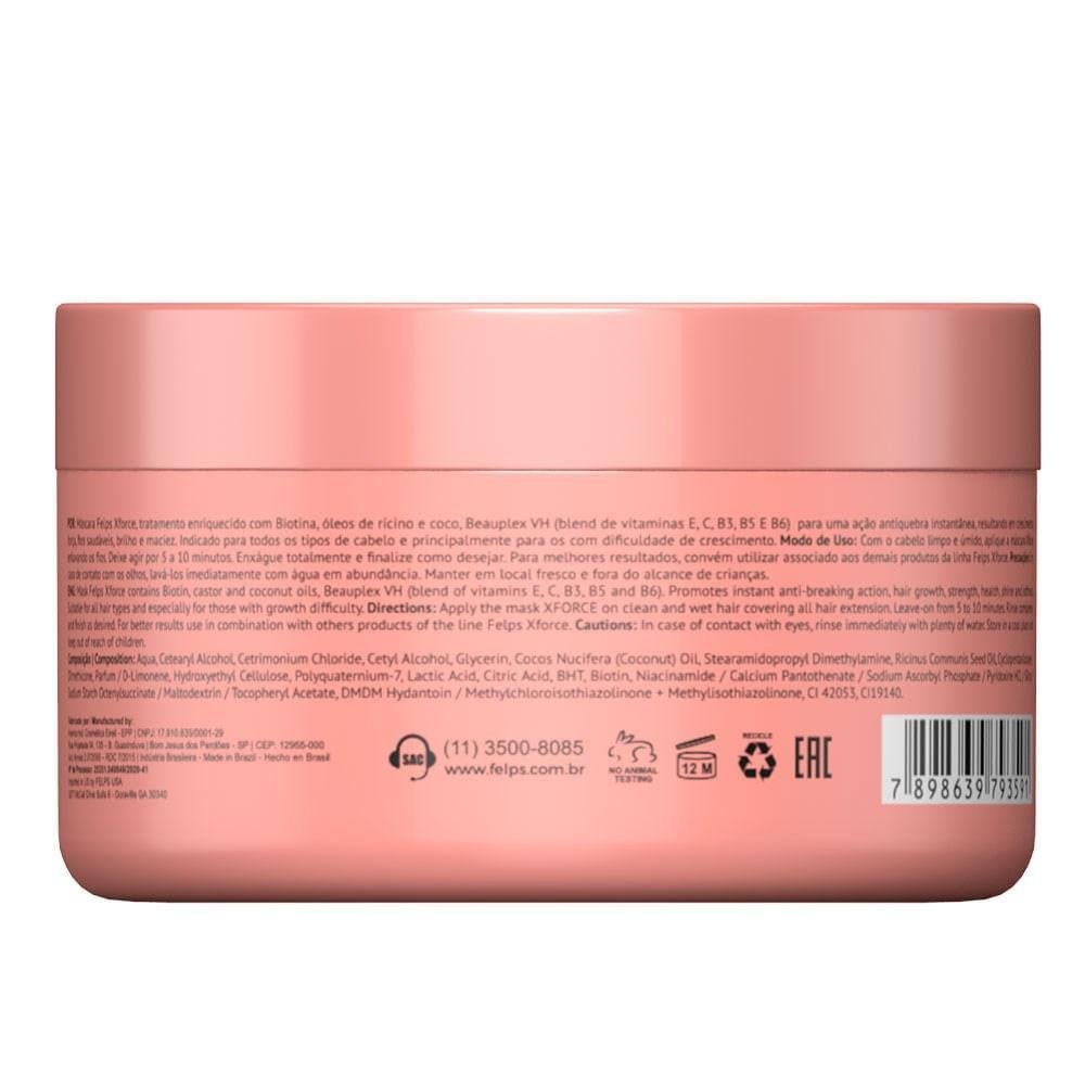 Felps Professional XForce - Máscara Capilar 300g 300g 3