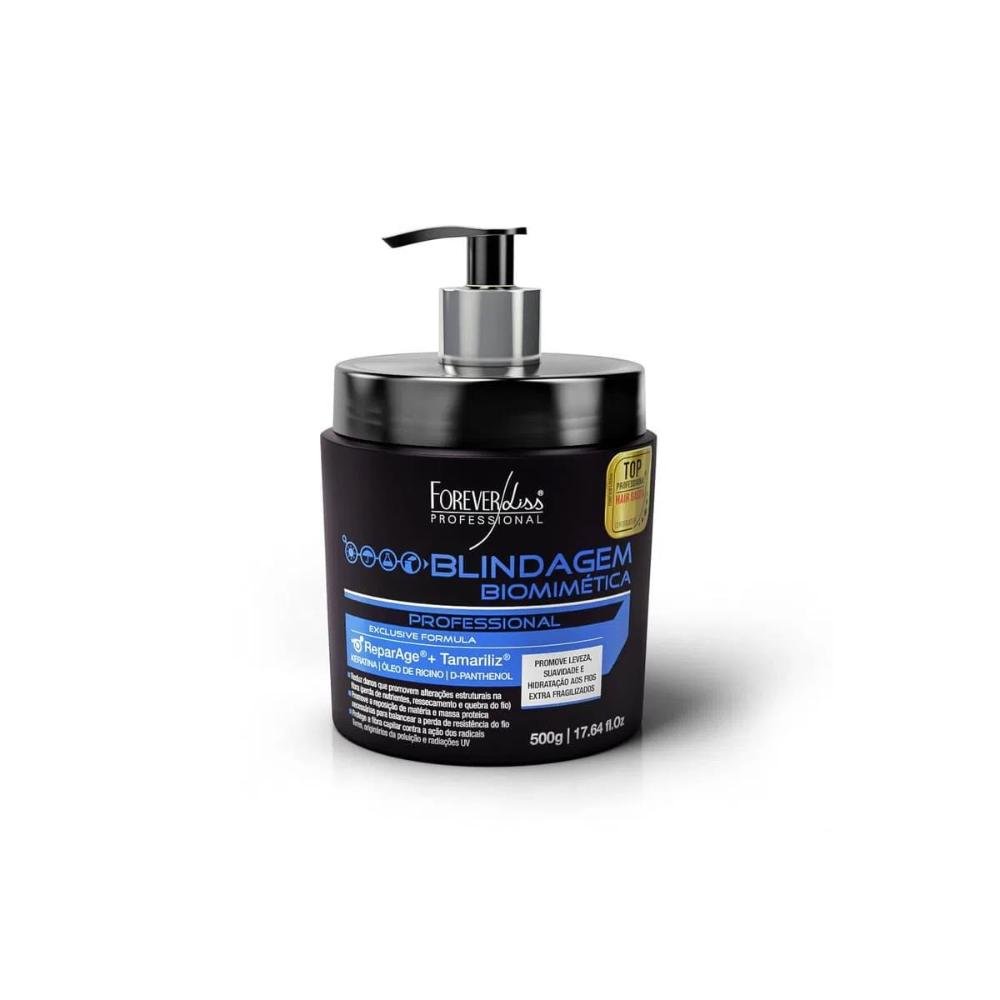 Máscara Forever Liss Blindagem Biomimética Capilar 500 g 500g 1