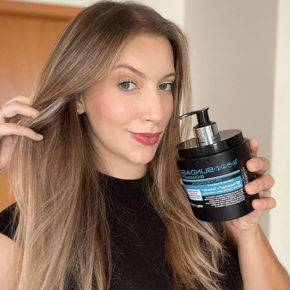 Máscara Forever Liss Blindagem Biomimética Capilar 500 g 500g 3