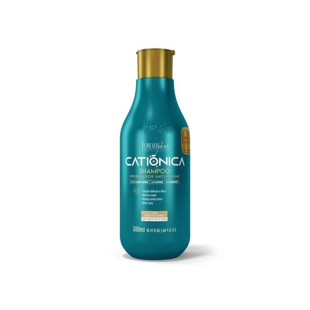 Shampoo Forever Liss Catiônica 300 ml 300ml 4