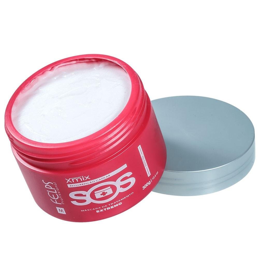 Felps Professional S.O.S Tratamento Máscara de Reconstrução 300g 300g 3