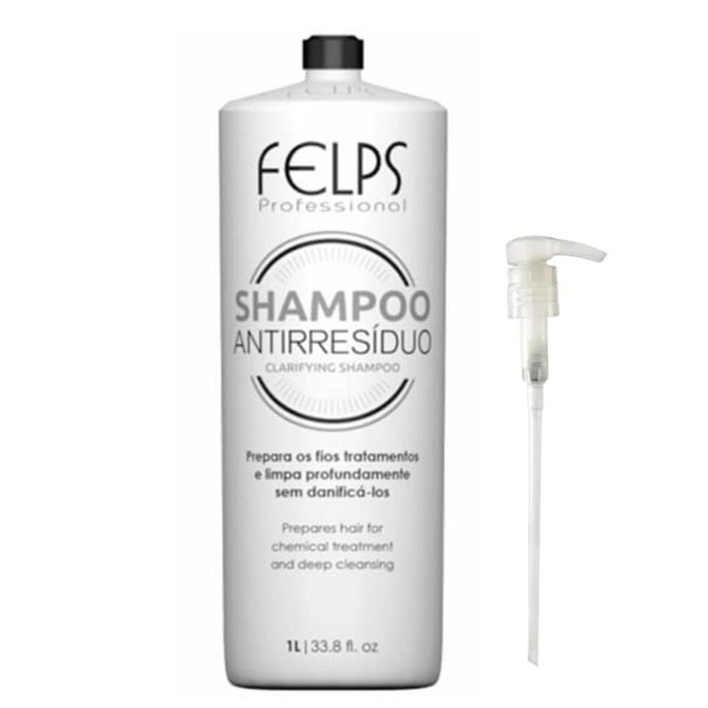 Felps Professional Shampoo Antirresíduo 1000ml 1L 1