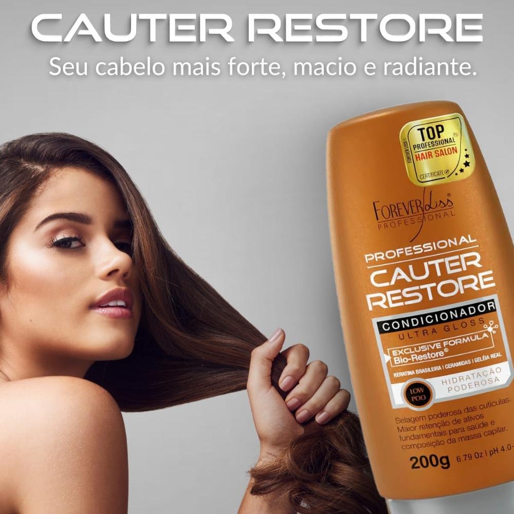 Condicionador Forever Liss Cauter Restore 200 g 200g 1