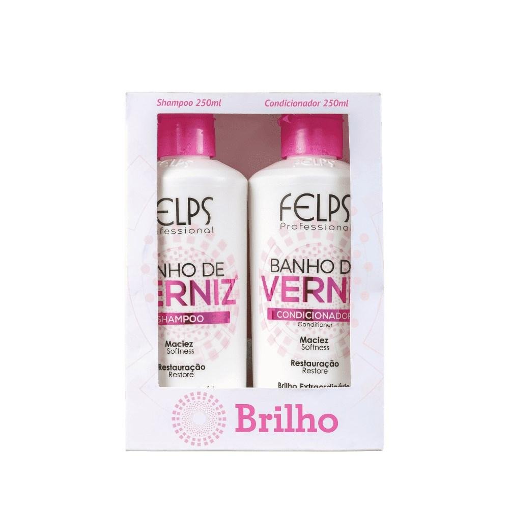 Felps Professional Banho de Verniz Shampoo e Condicionador (2 x 250ml) ÚNICO 7
