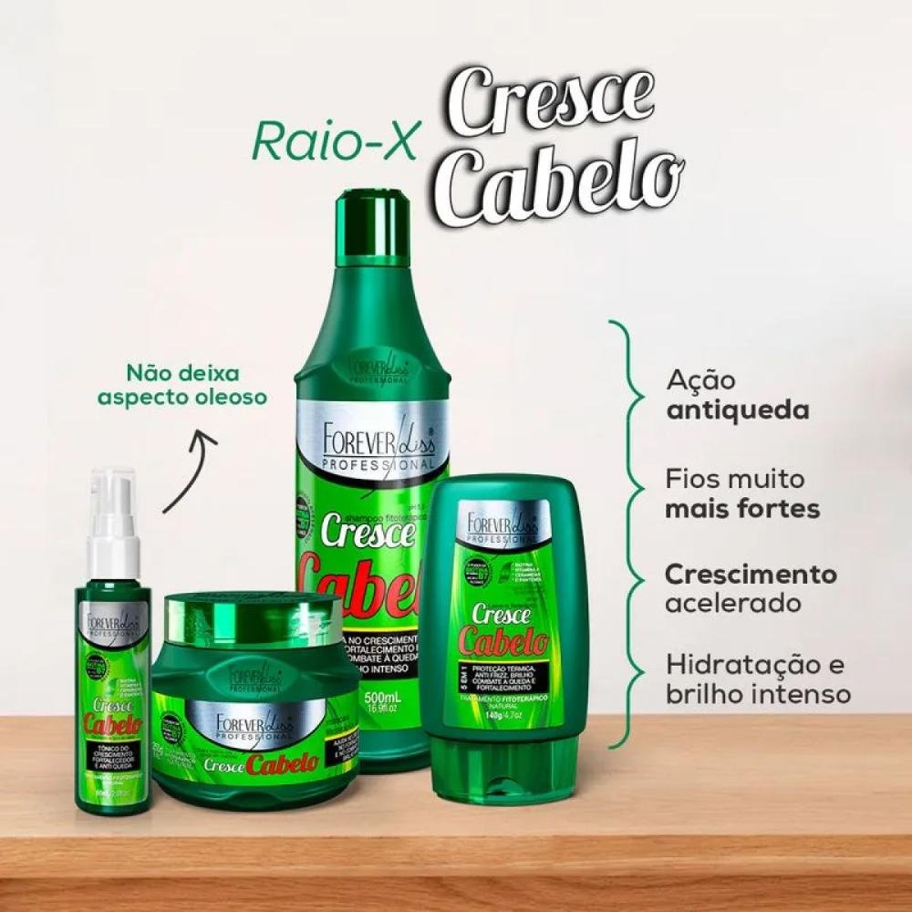 Máscara Forever Liss Cresce Cabelo 1 Kg 1Kg 3