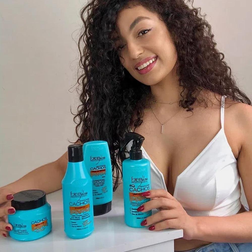 Shampoo Forever Liss Cachos para Cabelo Cacheado 300 ml 300ml 4